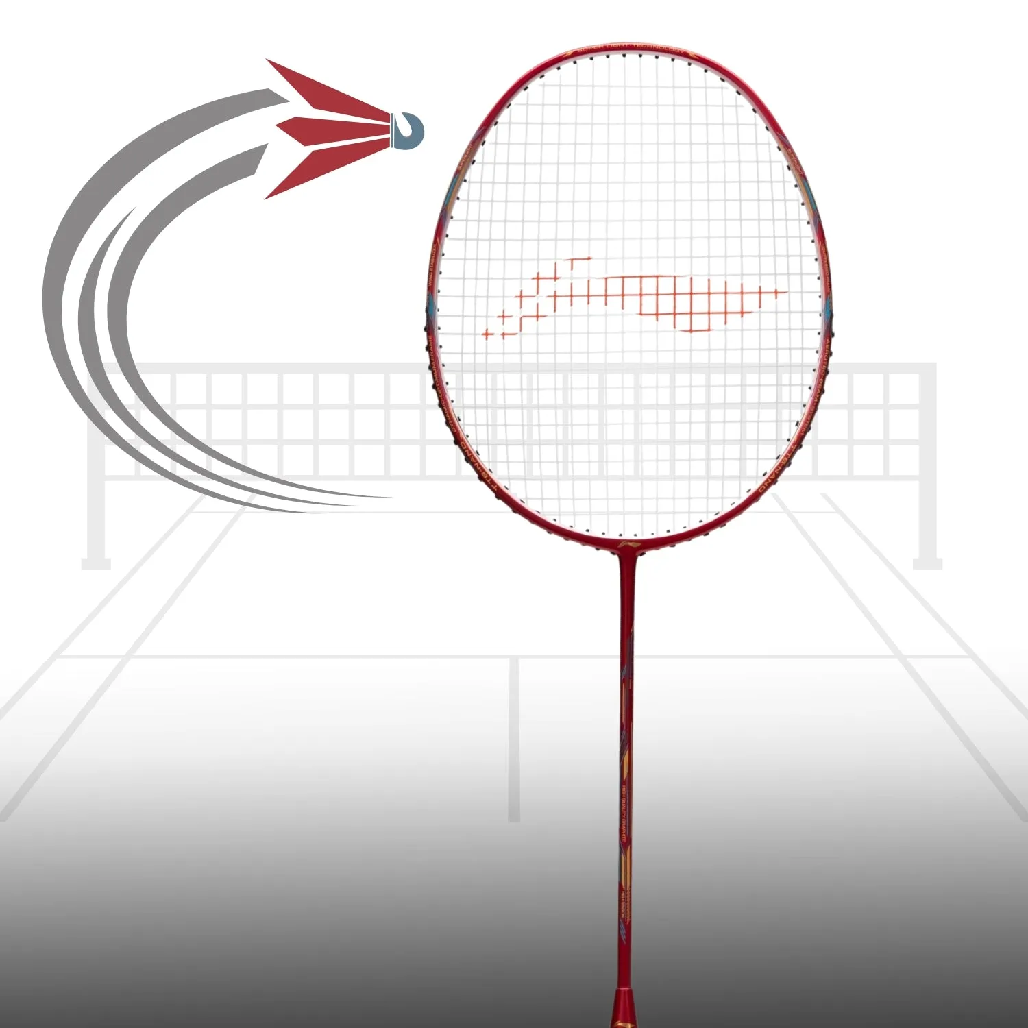 Li-Ning Super Series SS100 Super Light Strung Badminton Racquet